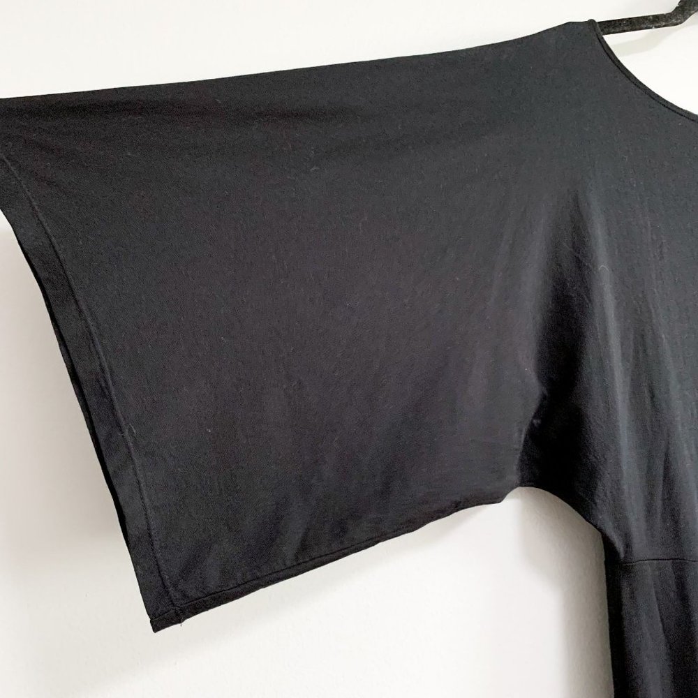 SOLD❗️Free People Beach Round Neck Wide Sleeve Split Front Maxi Dress Size M - Picture 6 of 11